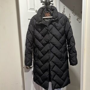 Moncler Vintage sz 1 Black Quilted Puffer Coat